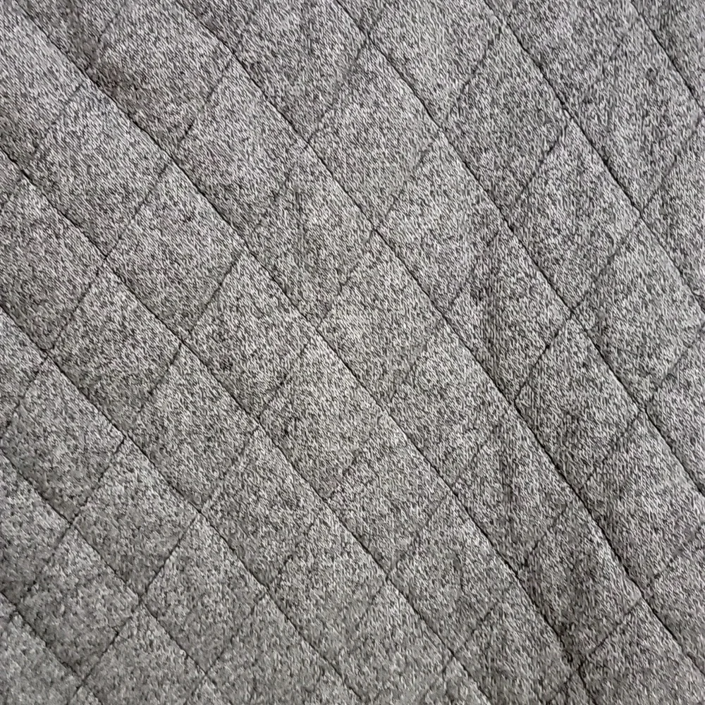 GAP Quilted Bomber Jacket, Zip, with Pockets, Color Grey, Size L